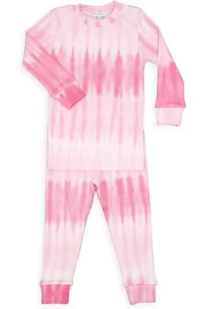 Baby Noomie Baby's & Little Girl's Gradient Tie-Dye 2-Piece Pajama Set