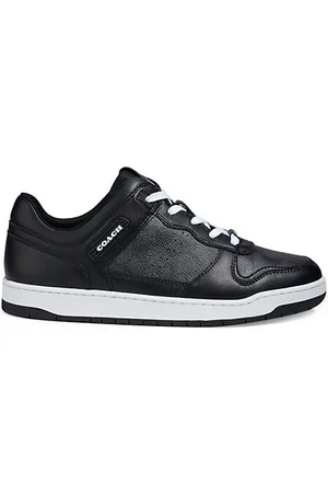 Coach leather signature jogger on sale sneakers