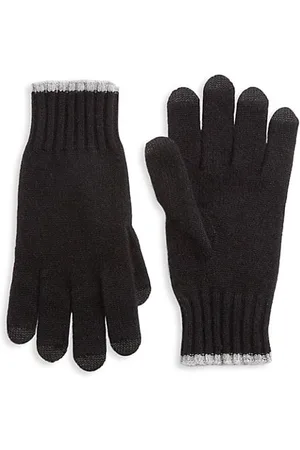 Saks Fifth Avenue COLLECTION Touch Tech Cashmere Gloves