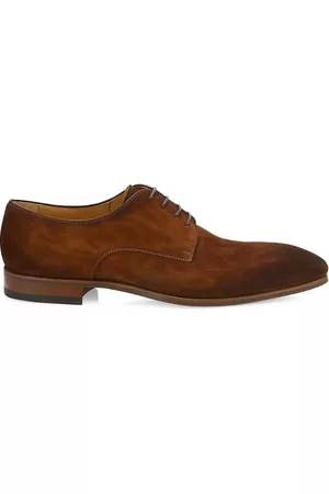 Saks Fifth Avenue Men Shoes - COLLECTION BY MAGNANNI Suede Derby Shoes