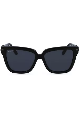 Salvatore Ferragamo Sunglasses - Gancini 57MM Cat-Eye Sunglasses
