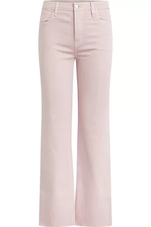 Hudson Women High Waisted Jeans - Rosie High-Rise Wide-Leg Ankle Jeans