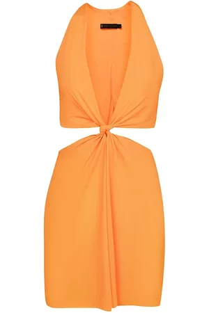 Vix Women Beach Dresses - Tracy Knotted Mini Coverup