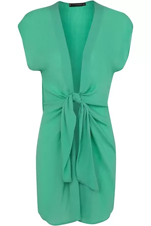 Vix Women Beach Dresses - Solid Sasha Short Cover-Up