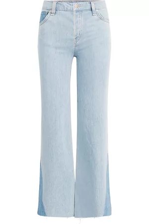 Hudson Women Wide Leg Jeans - Rose High-Rise Wide-Leg Crop Jeans