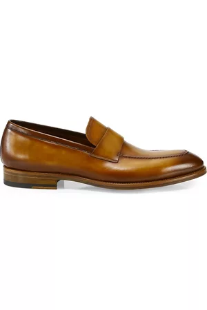 Saks Fifth Avenue Men Slip On Loafers - COLLECTION Leather Loafers