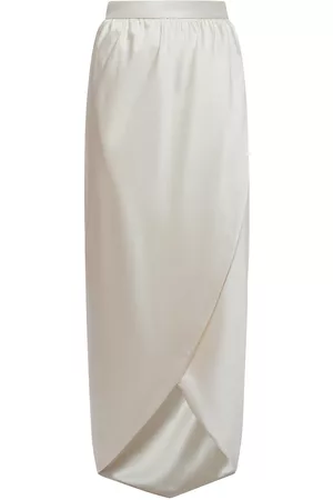 Reiss Women Midi Skirts - Tyra Silk Wrap Midi-Skirt