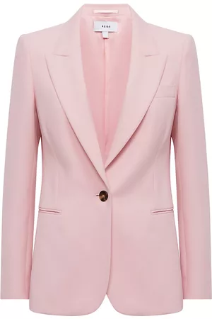 Reiss Women Blazers - Marina Peaked Single-Button Blazer