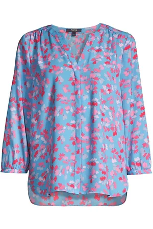 NYDJ Women Blouses - Pintuck Petal Blouse