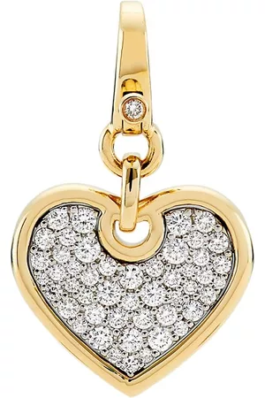 Saks Fifth Avenue Necklaces - 14K Yellow Gold & 0. 77 TCW Diamond Heart Pendant