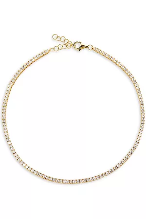 Saks Fifth Avenue Anklets & Toe-rings - 14K Yellow Gold & 2. 4 TCW Diamond Tennis Anklet