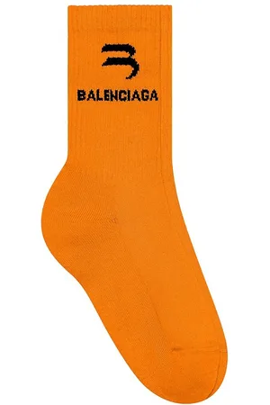 Orange discount balenciaga socks