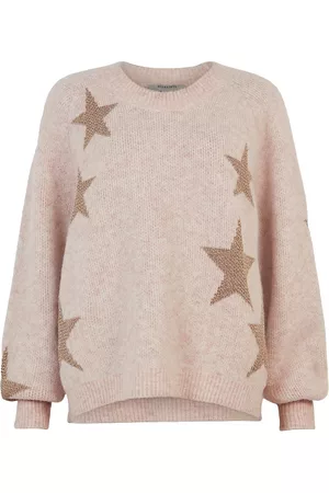 AllSaints Women Sweaters - Star Jacquard Wool-Blend Sweater