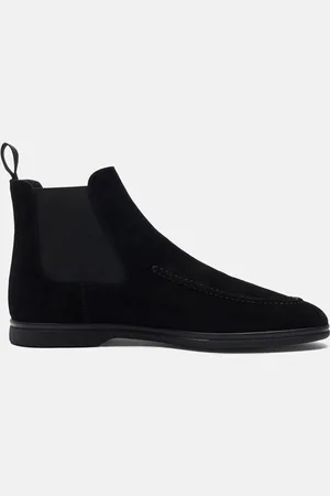 Scarosso Eugenio Nero Scamosciato - Man Chelsea Boots 39