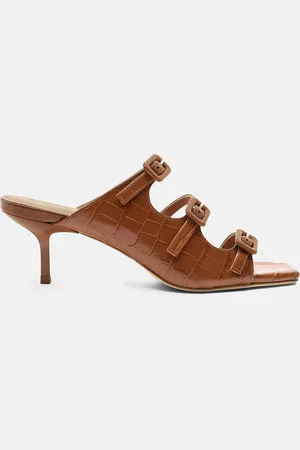 Scarosso Manuela Brown Croco - Woman Sandals 36