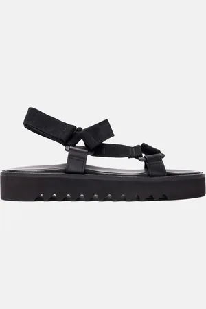 Scarosso Wooster V Black Suede - Man Sandals 40