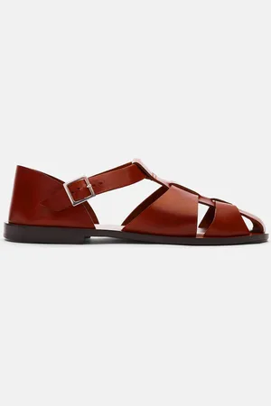 Scarosso Apollo Cognac - Man Sandals 39
