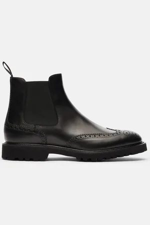 Scarosso Keith Black - Man Chelsea Boots 40