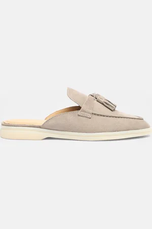 Scarosso Lucrezia Sand Suede - Woman Mules 35