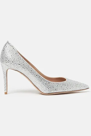 Scarosso Greta Crystal Satin - Woman High Heels 35