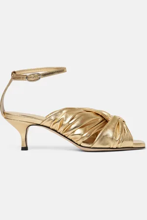 Scarosso Knot Gold - Woman Sandals 35