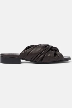 Scarosso Bebe Dark Brown - Woman Sandals 35