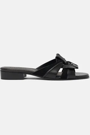 Scarosso Anna Black - Woman Sandals 35