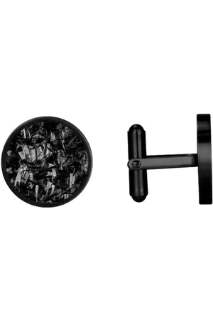 Simply Carbon Fiber Real Forged Carbon Fiber Cufflinks