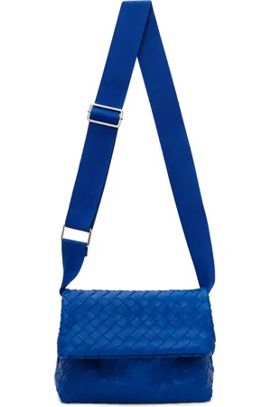 Bottega Veneta Blue Fold Bag