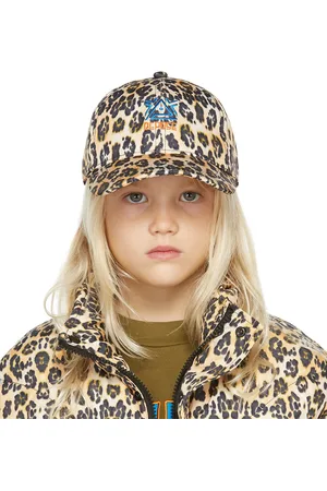 Repose AMS Kids Leopard All Over Print Cap