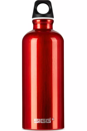 Sigg Red Aluminum Traveller Classic Bottle, 600 mL
