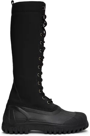 Rains Women Thigh High Boots - Black Diemme Edition Anatra Alto High Boots