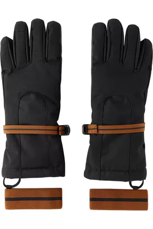 Z Zegna Gloves - Black Ripstop Gloves