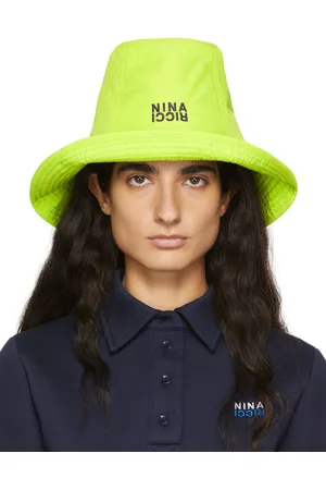 Nina Ricci SSENSE Exclusive Green Tall Bucket Hat