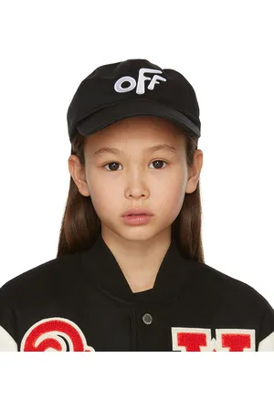 Off-White Caps - Kids Stamp Baseball Cap