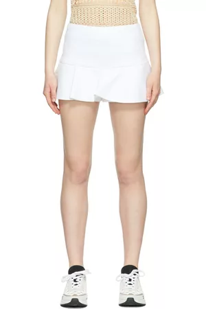 RED Valentino Women Shorts - White Cotton Shorts