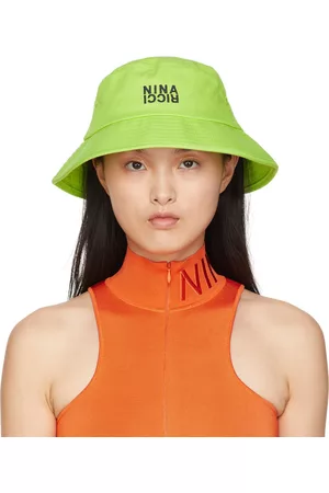 Nina Ricci Green Logo Sun Hat