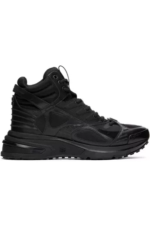 Givenchy Men High Top Sneakers - Black GIV 1 TR High Sneakers