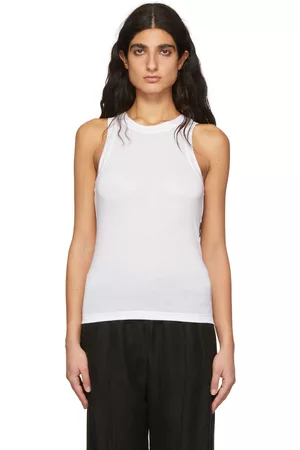 Dagmar Women Tank Tops - White Camelia Tank Top