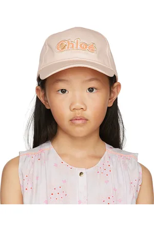 Chloé Kids Pink Logo Cap