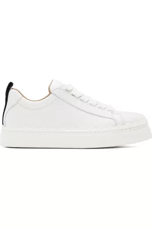 Chloé Women High Top Sneakers - White Lauren Sneakers
