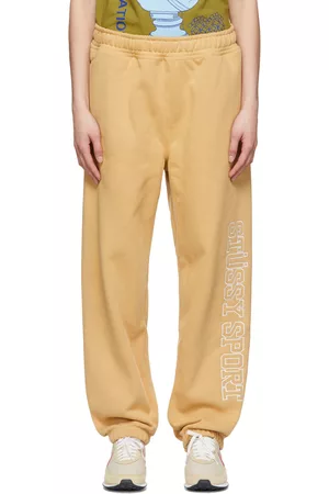 STUSSY Women Loungewear - Tan Cotton Lounge Pants