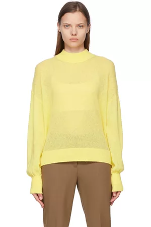 HUGO BOSS Women Sweaters - Yellow Festoda Sweater