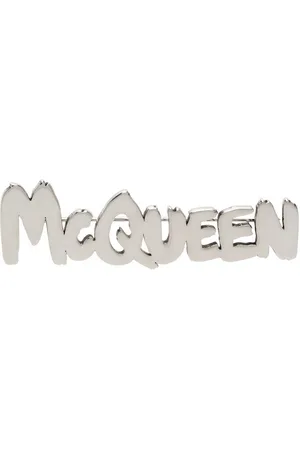 Alexander McQueen Graffiti Logo Tie Bar