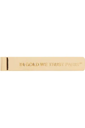 In Gold We Trust SSENSE Exclusive Classical Tie Bar