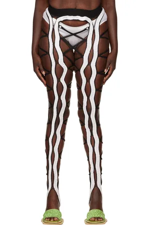 Tights and Stockings & Lingerie in the color White for women : opaque,  floral & colors - prices in dubai