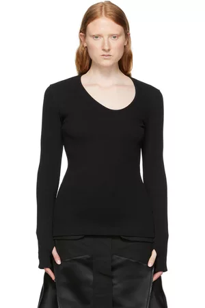 Won Hundred Women Long Sleeve - Black Gemma Long Sleeve T-Shirt