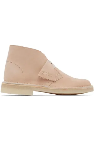 Clarks Beige Desert Boots