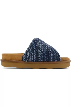 Chloé Women Sandals - Blue Wavy Mules