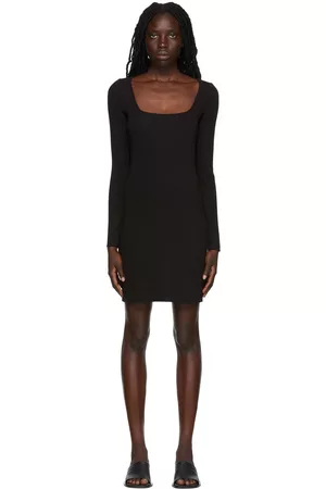 Vince Women Dresses - Black Cotton Minidress